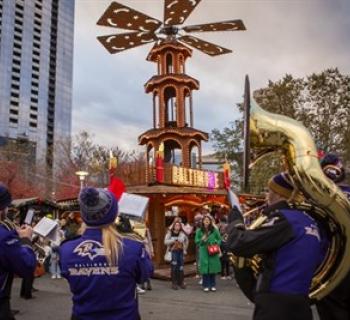 Christmas Village in Baltimore 2025 Photo