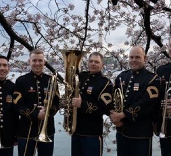 U.S. Army Band “Pershing’s Own” Brass Quintet Photo