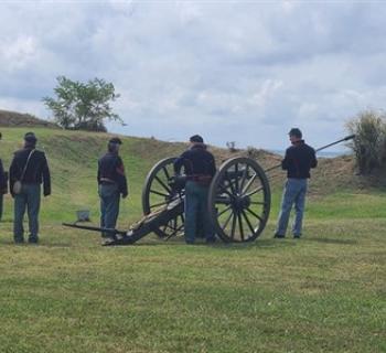 Preparing to fire Photo