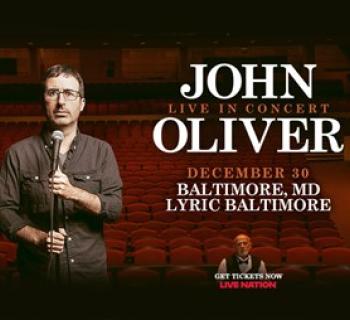 John Oliver / Lyric Baltimore / Dec 30 Photo