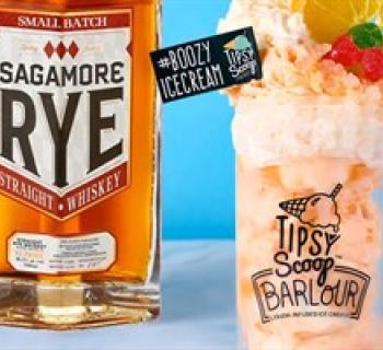 Learn to make boozy ice cream sundaes at the new Tipsy Scoop Barlour in Baltimore!  Photo