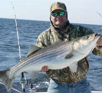 Man on a Fishing Charter Photo