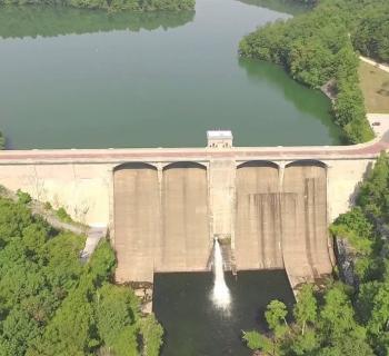 prettyboy dam aerial Photo