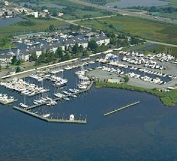 Aerial view of Lippincott Marine  Photo
