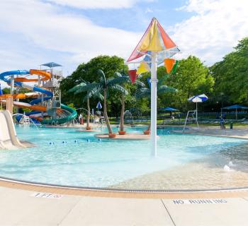 Ribbon-Cutting Waterpark Photo