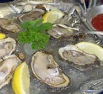 Shucked oysters Photo