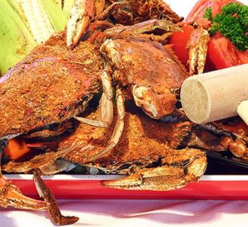 Steamed crabs Photo