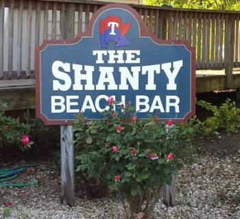 The Shanty Beach Bar outdoor signage Photo