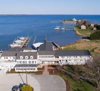 Wylder Hotel Tilghman Island aerial view Photo