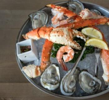 Seafood platter Photo