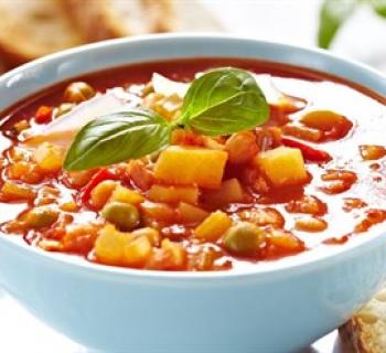 Seafood soup Photo
