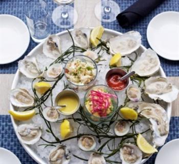 Oyster platter Photo