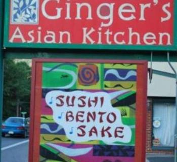 Ginger's Asian Kitchen signage Photo