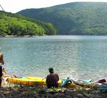 Kayak tour on Youghiogheny River Photo