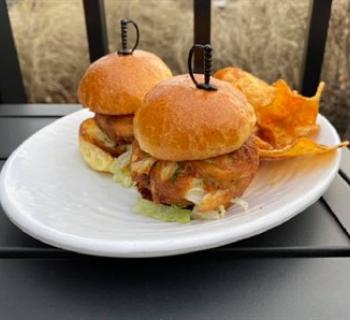 Crab Cake Sandwich Photo