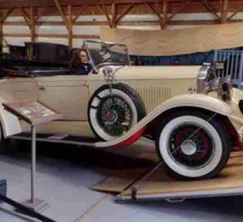 1929 Flying Cloud Master arriving at our Transportation Museum. Photo