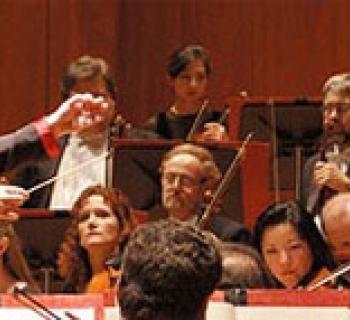 Marin Alsop, conductor of the BSO by Grant Leighton Photo