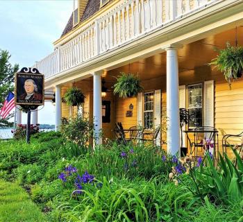 Exterior view of the Robert Morris Inn. Photo