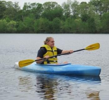 Kayaking at Tuckahoe State Park Photo