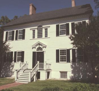 Front Exterior of Poplar Hill Mansion Photo