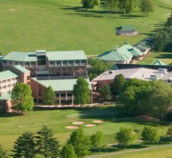 Turf Valley Resort aerial view Photo