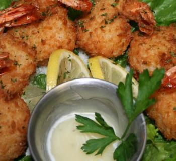 Shrimp platter Photo