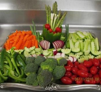 Photo of vegetable platter Photo