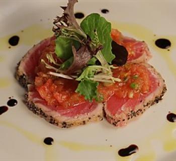 Tuna Carpaccio Photo