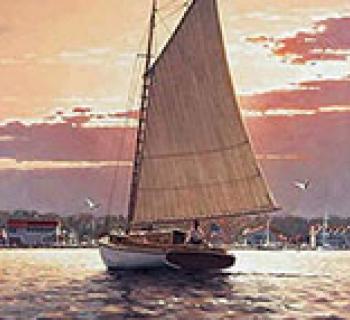 Step aboard Sail Selina II, in St. Michaels, MD. Enjoy an intimate experience for just 6 guests Photo