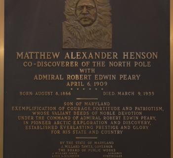 Matthew Henson Plaque Photo