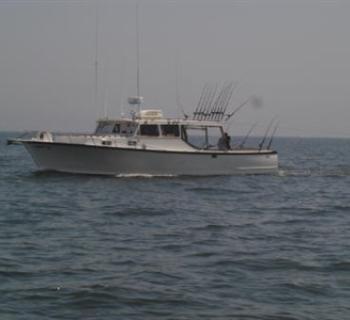 Picture of "First In" a 40-foot custom bay built boat Photo