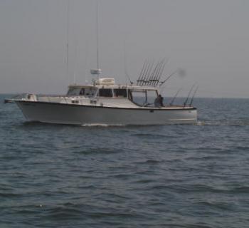Picture of "First In" a 40-foot custom bay built boat Photo