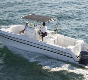 Chesapeake Charters introduces a new 26' Glacier Bay Charter Boat. Photo