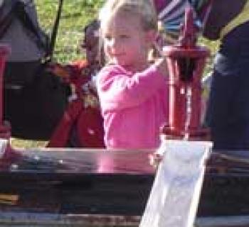 Child at Summers Farm Photo