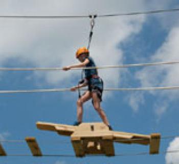 Spider Monkey Ropes Course Photo