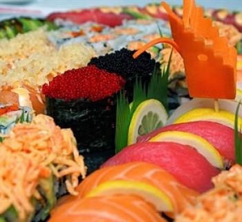 Image of ikebana sushi Photo