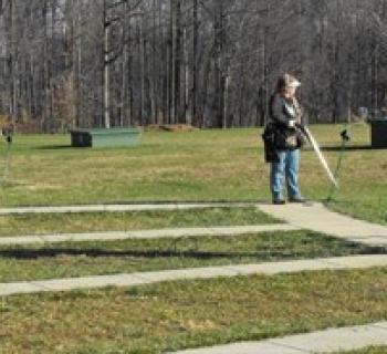 Trapshooting at the Carroll County Gun Club. Photo