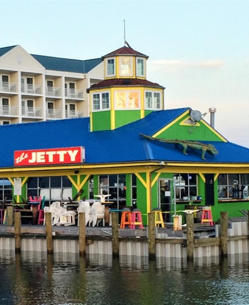 The jetty best sale restaurant