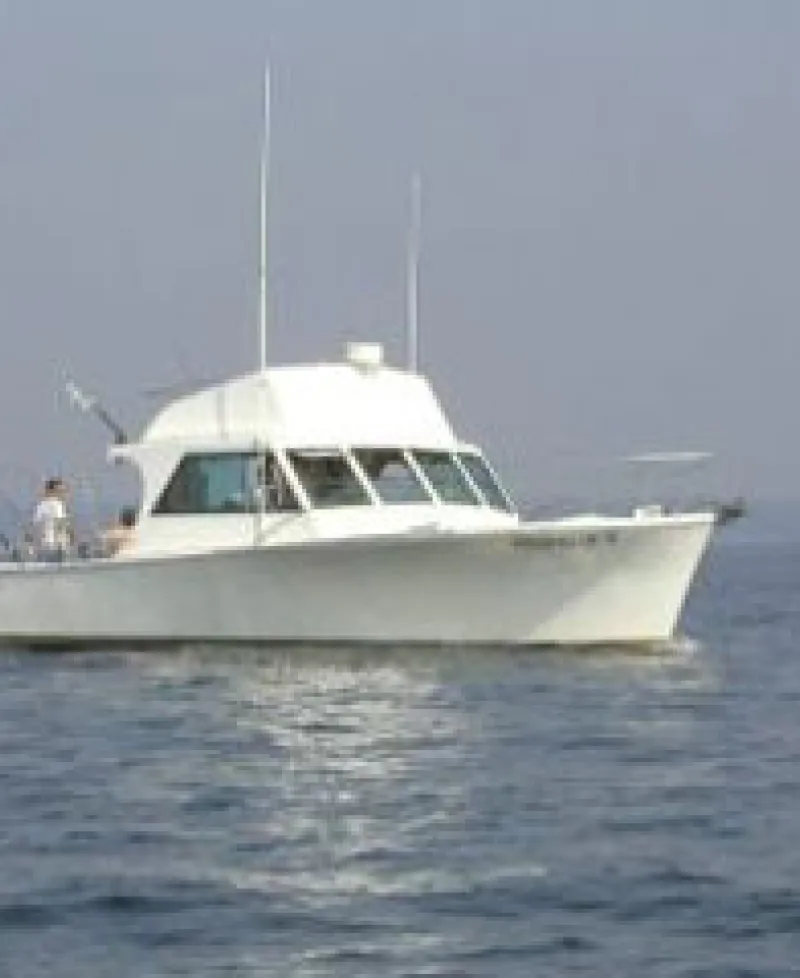 Enjoy fishing aboard Hooked Up II. Photo