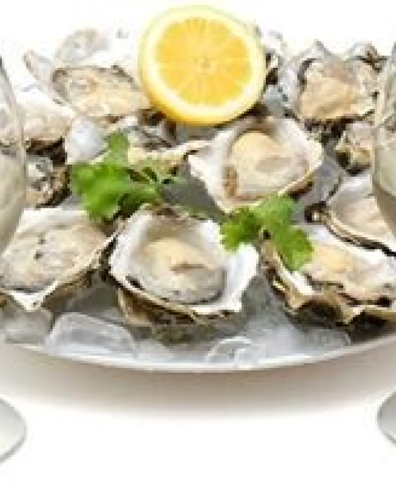 Oyster platter Photo