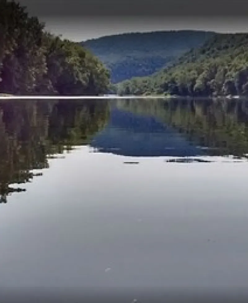 Picture of the river from the boat ramp Photo
