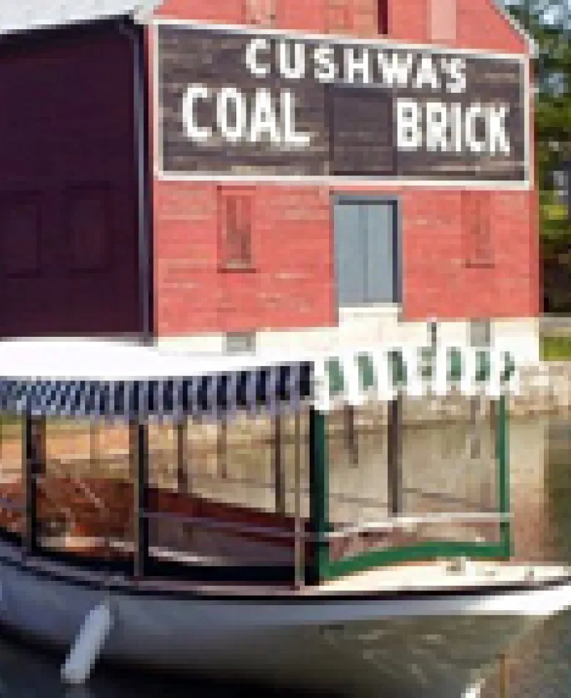 Cushwa's Coal and Brick warehouse along the Cushwa's Basin Photo