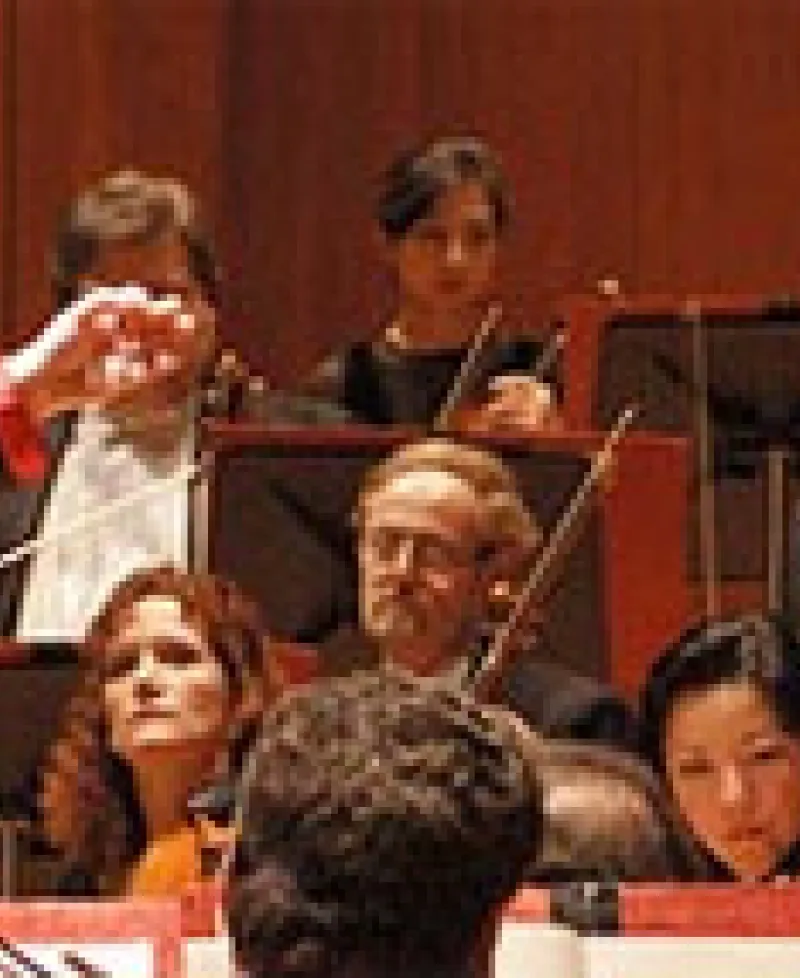 Marin Alsop, conductor of the BSO by Grant Leighton Photo