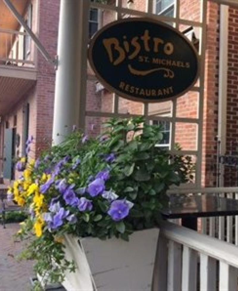 Bistro St. Michaels signage Photo