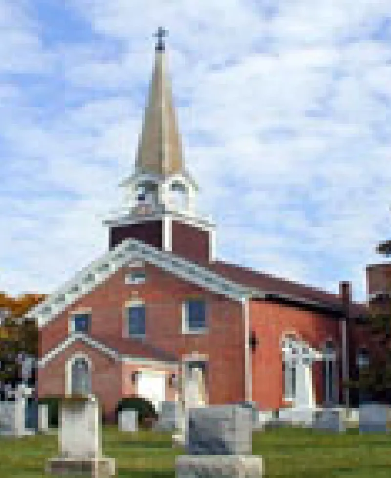 Church in Historic Port Tobacco Photo