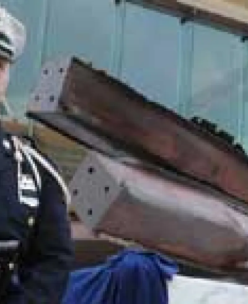 911 Memorial Unveiling Photo