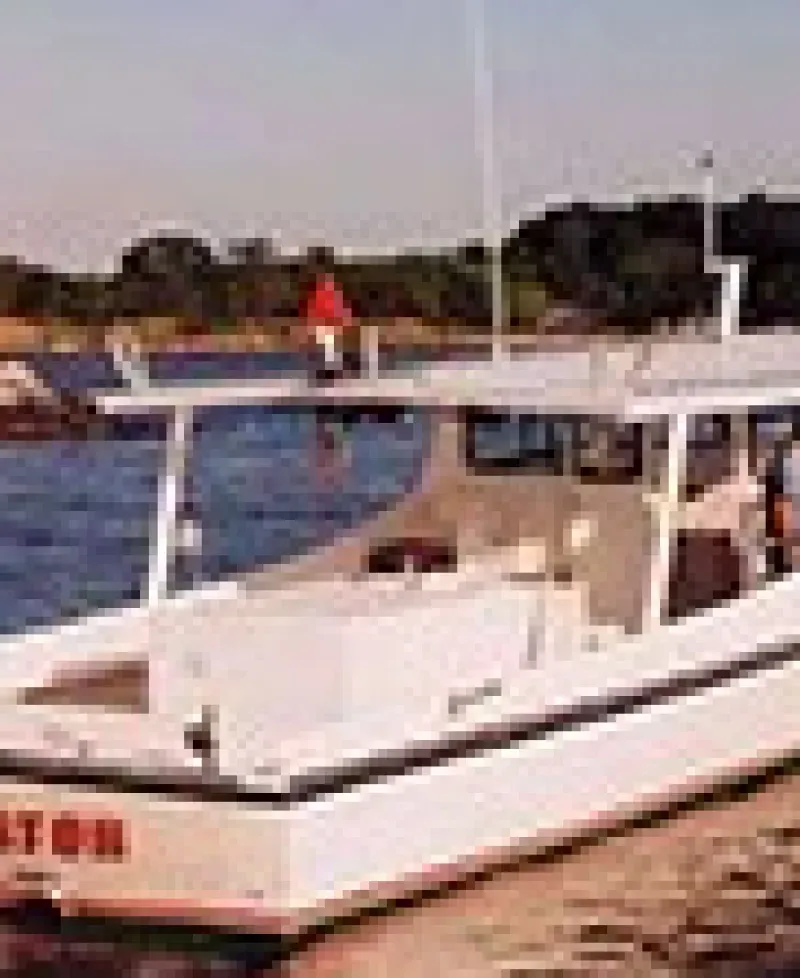 The Intimidator Fishing Charter on the water. Photo