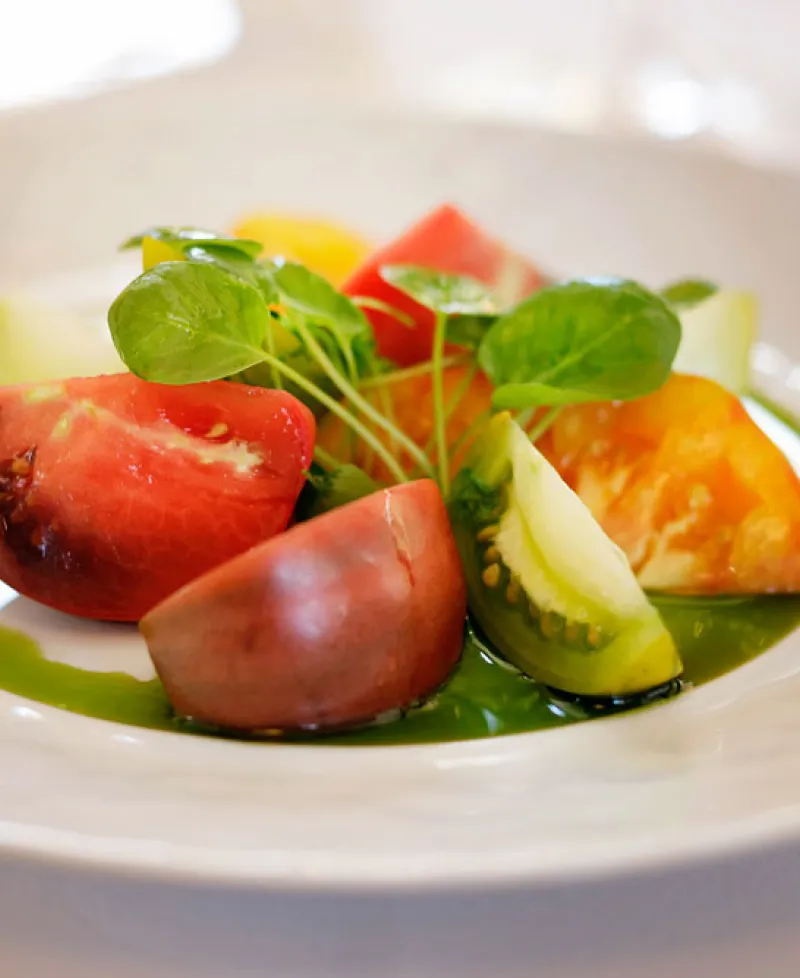 Fresh fruit salad presented with elegance at Charleston Photo
