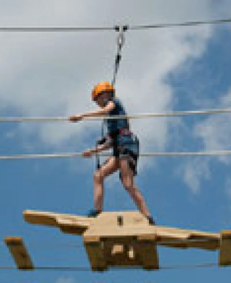 Spider Monkey Ropes Course Photo