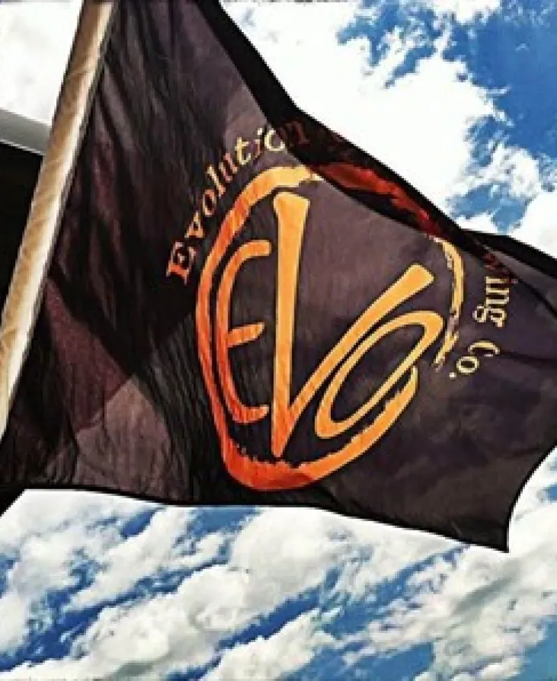 Evolution Craft Brewing Company flag Photo